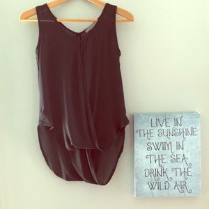 🍍LAST CHANCE, DONATING SOON🌺 Black top